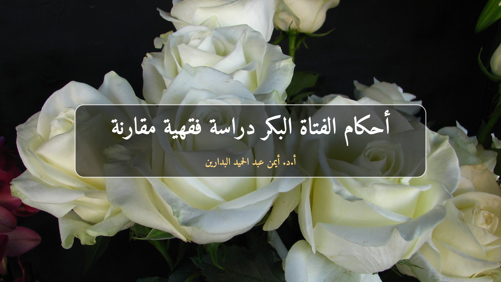 ورود بيضاء